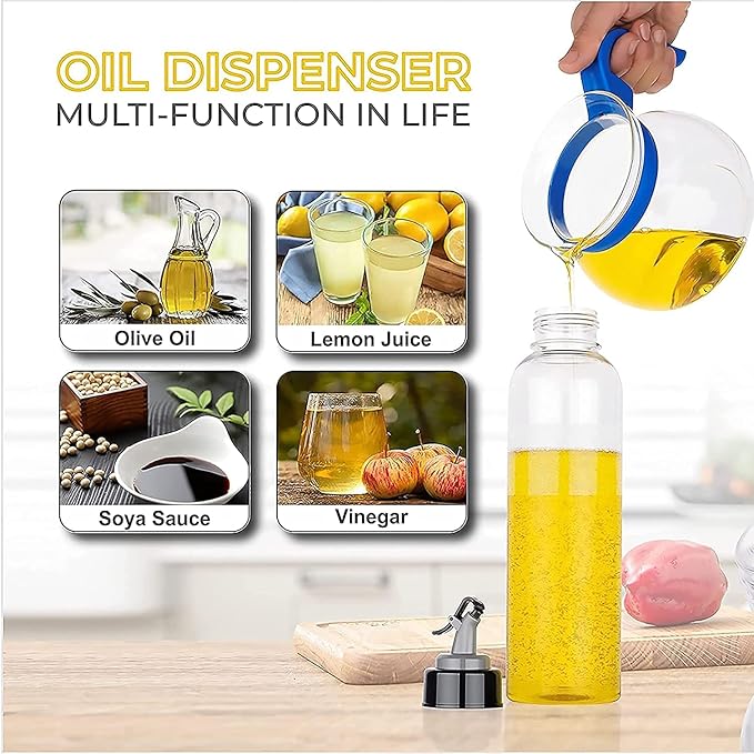 Plastic 1000ml Oil Dispenser Bottle
