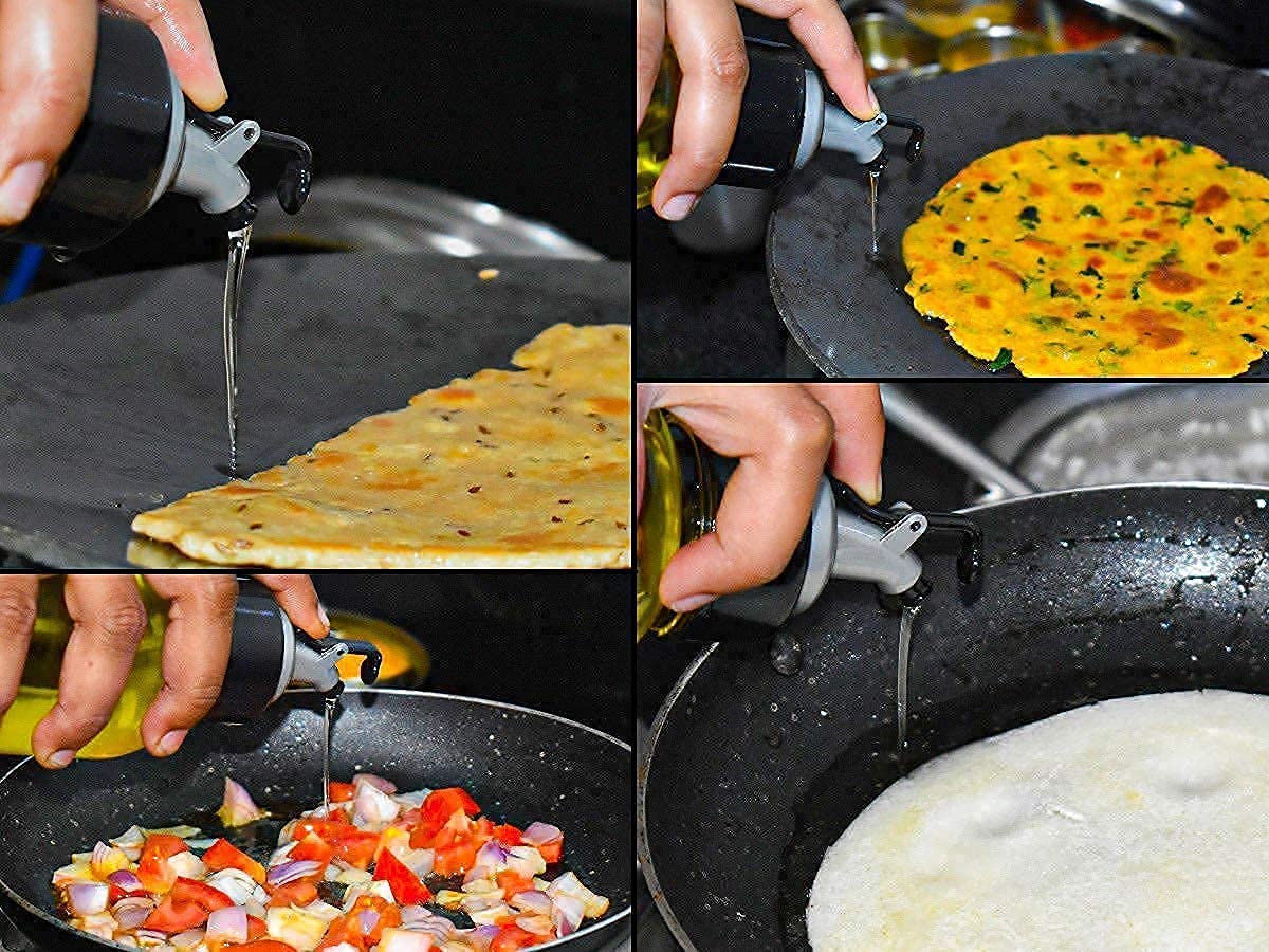 Plastic 1000ml Oil Dispenser Bottle