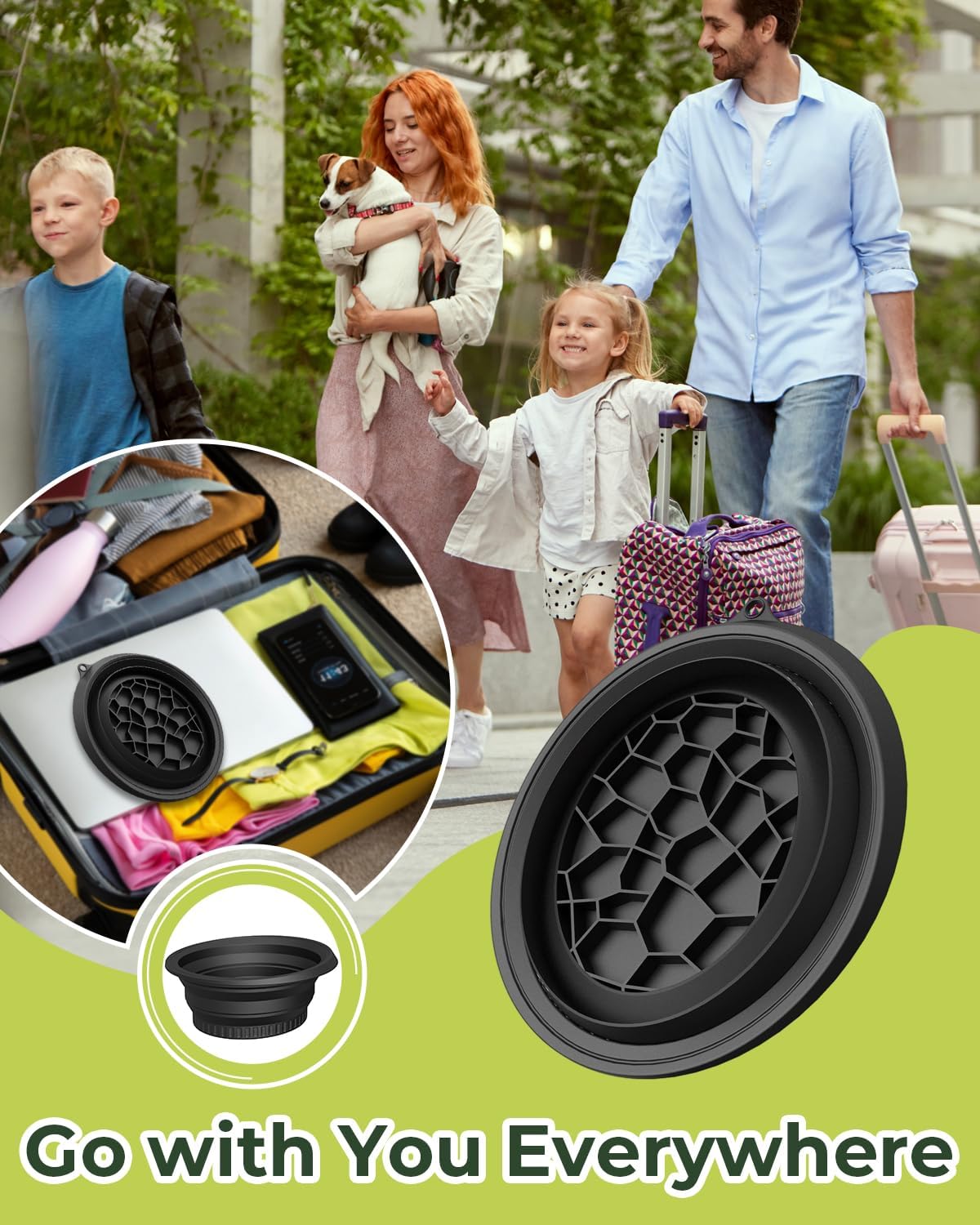 Clefairy Face Ice Bath Bowl with Built-In Ice Tray, Collapsible Food-Grade Silicone Facial Plunge Basin for Face Dunk, Cold Therapy, Skincare at Home