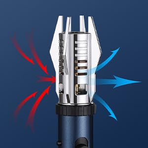 CARTSPACE Torch Lighter with Safety Lock and Adjustable Flame Cool Lighters Refillable,Windproof Jet Flame,Safety Lock lighter Pocket Lighter  (multicolor)