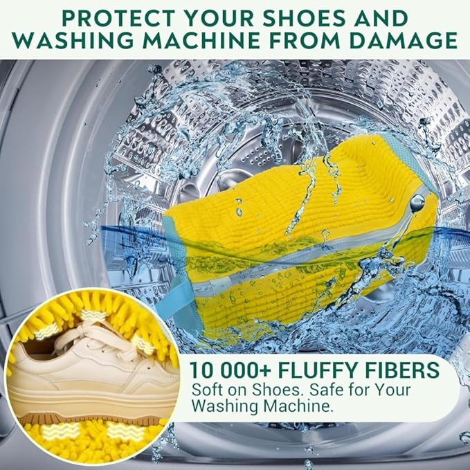 Shoe Cleaning Bag Shoe Washing Machine Bag Shoe Washing Bag Shoe Cleaner Kit New Cleaning Shoes Bag for Washer and Dryer